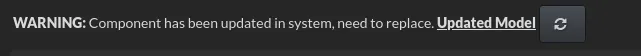 Update available indicator